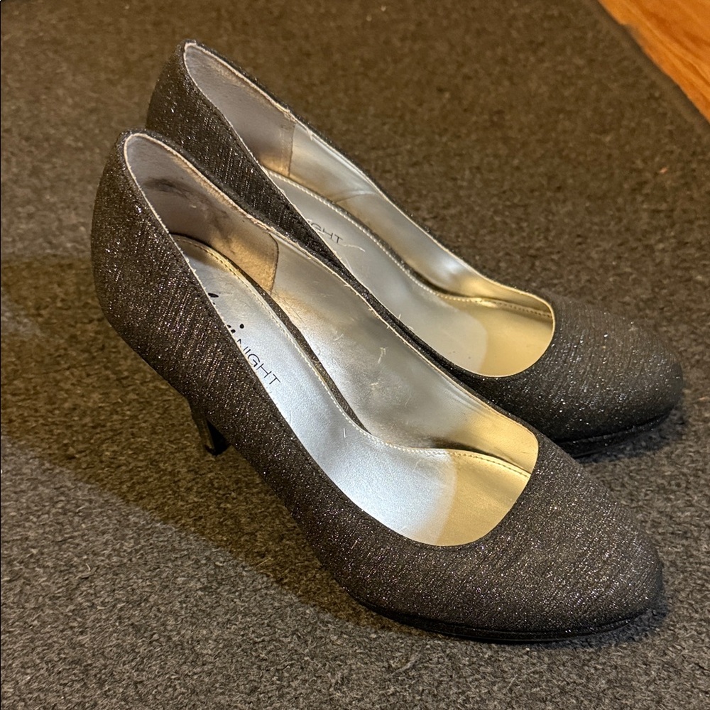 black heels